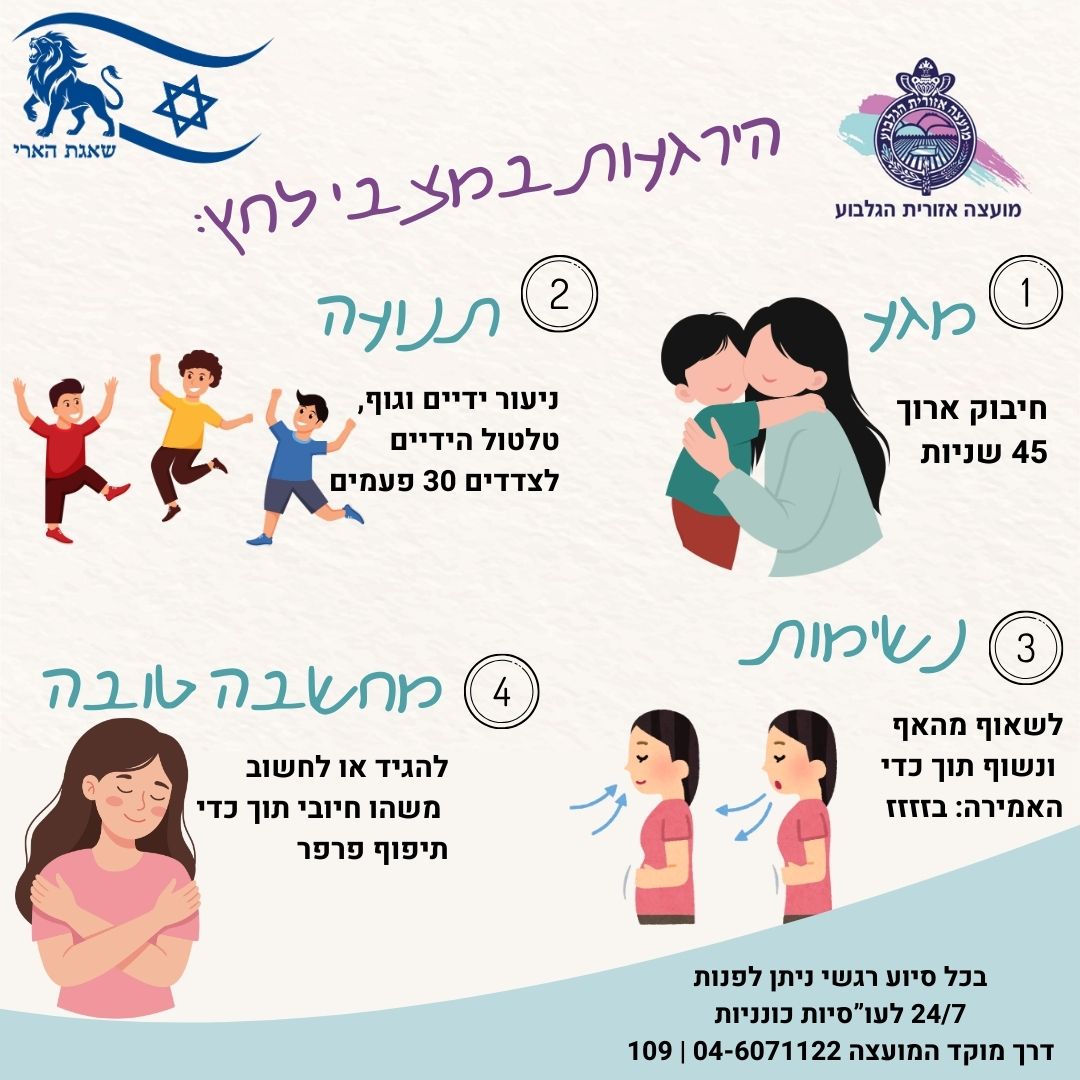 תמונת אינפודרפיקה לסיוע רגשי